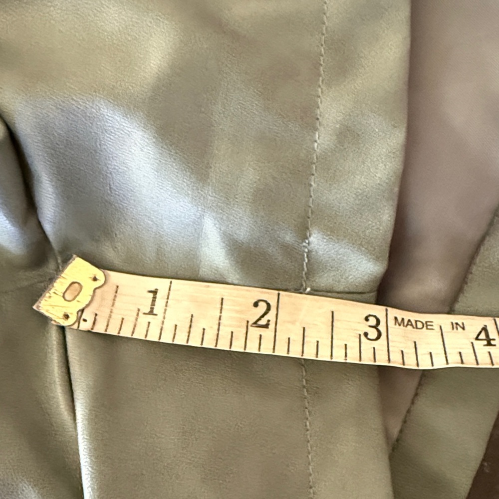 Anthropologie Avec Les Filles Cross Back Faux Leather Romper Size Small - Picture 11 of 12
